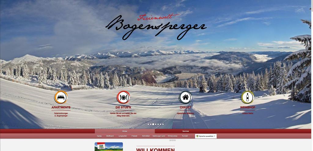 Ferienwelt Bogensperger Appartement Mariapfarr Buitenkant foto